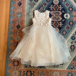 Flower girl dress, size 6